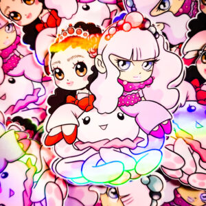 Princess Jellyfish Stickers