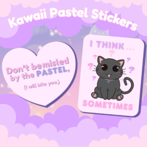 Kawaii Pastel Stickers