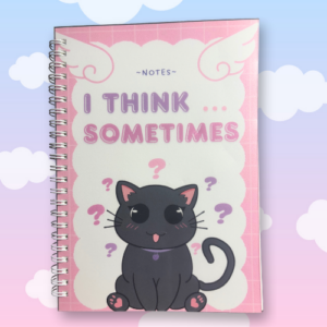 I Think Sometimes Spiral Notebook